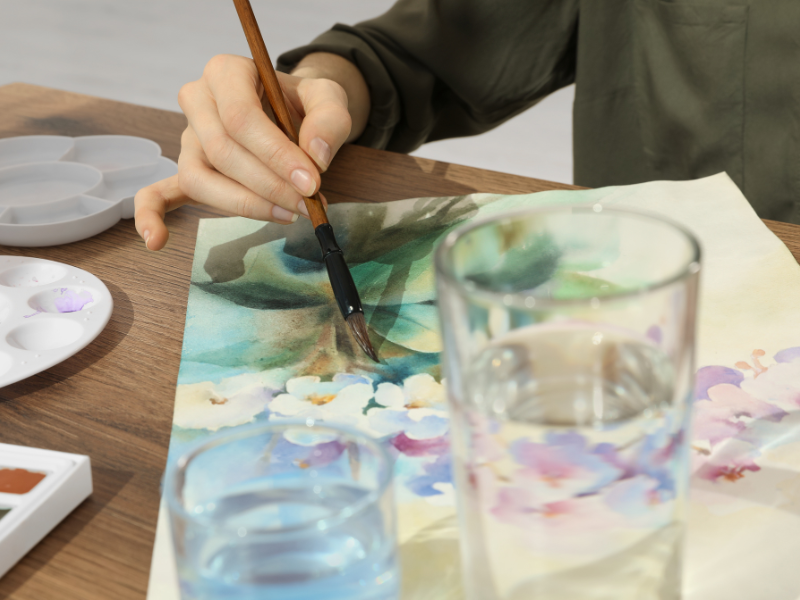 Watercolor Print by Eva Lorentzen